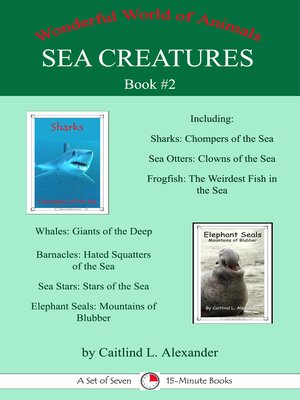 cover image of Sea Creatures Book #2